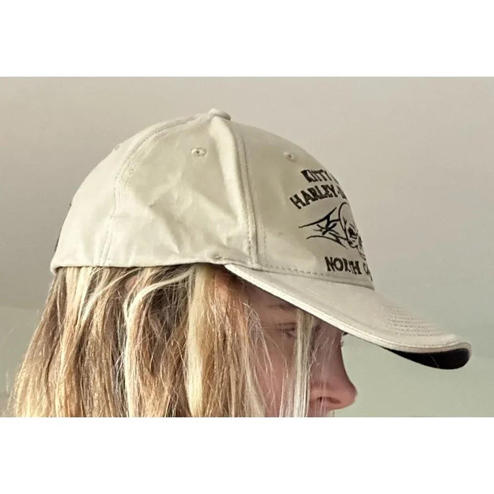 Harley Davidson beige Kitty Hawk ball cap